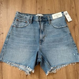 NWT Abercrombie & Fitch The Dad Short - High Rise